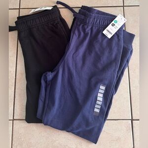 Carter’s Boys Pull-On Drawstring Joggers - Navy and Black Set